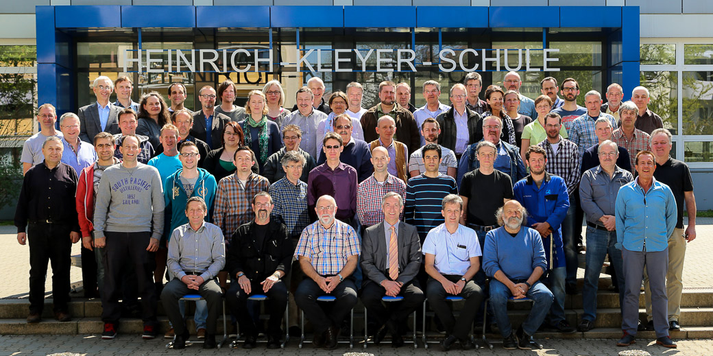 Kollegium der Heinrich-Kleyer-Schule 2015